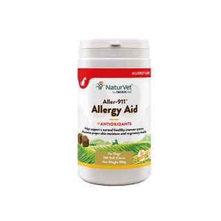 NaturVet Aller-911 Advanced Allergy Aid Snacks - 180 Stück