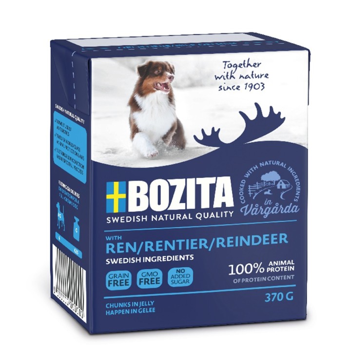 Bozita Häppchen in Gelee 6 x 370 g - Rentier