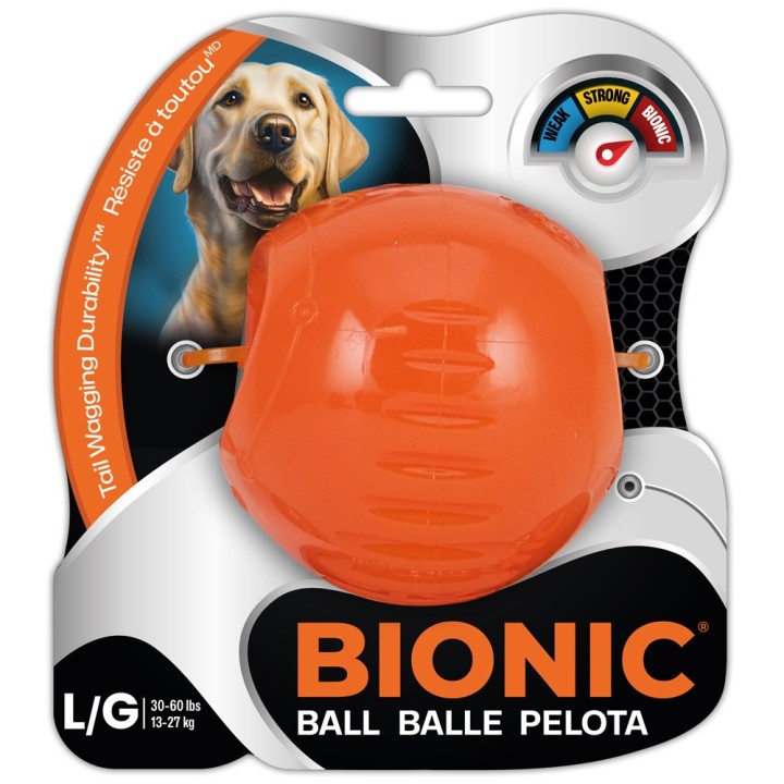 BIONIC Ball für Hunde - Größe L: Ø 8,2 cm