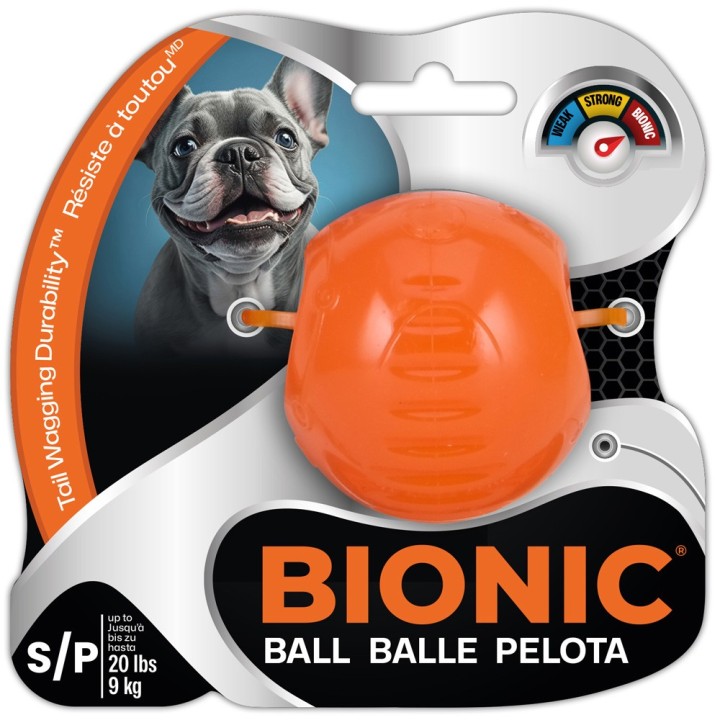 BIONIC Ball für Hunde - Größe S: Ø 5,8 cm