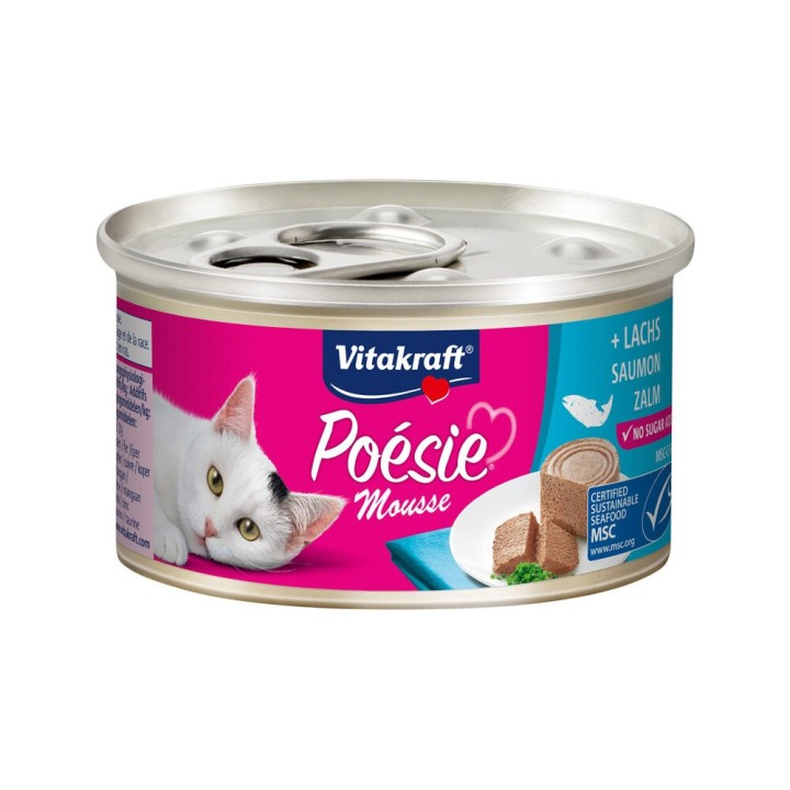 Vitakraft Poésie Mousse Lachs - 12 x 85 g