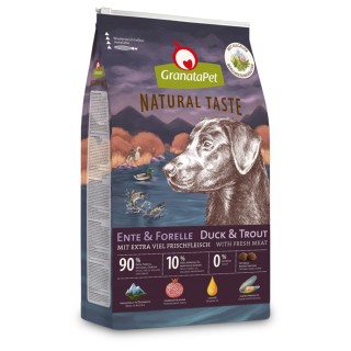 GranataPet Natural Taste Ente & Forelle - 12 kg