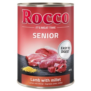 Rocco Senior 6 x 400 g - Lamm mit Hirse