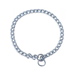 Metallkettenhalsband für Hunde mit Krokodilkette Zolux