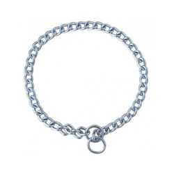 Metallkettenhalsband für Hunde mit Krokodilkette Zolux
