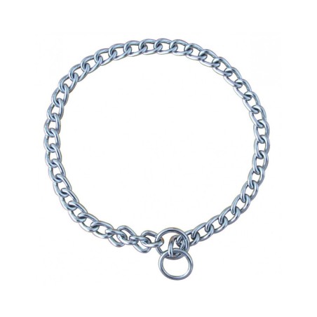 Metallkettenhalsband für Hunde mit Krokodilkette Zolux