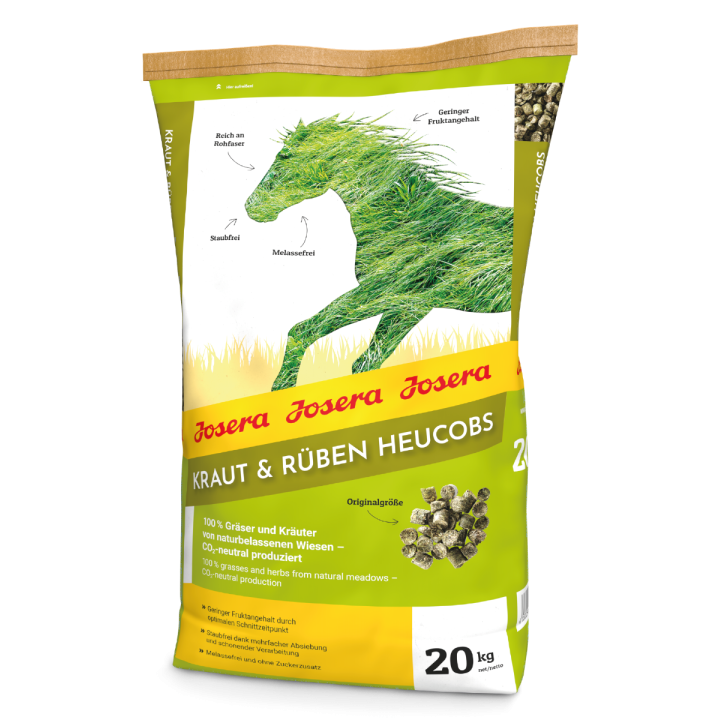 JOSERA Kraut & Rüben Heucobs 20kg