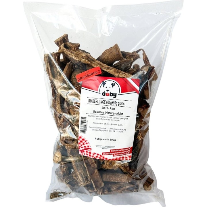 Doby Rinderlunge - 690 g