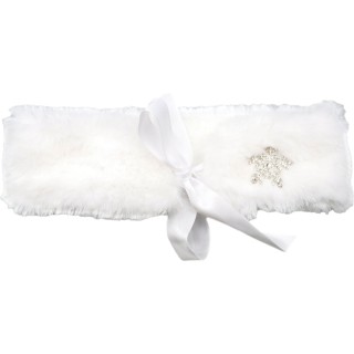 Croci Zierkragen Snowqueen - Weiss