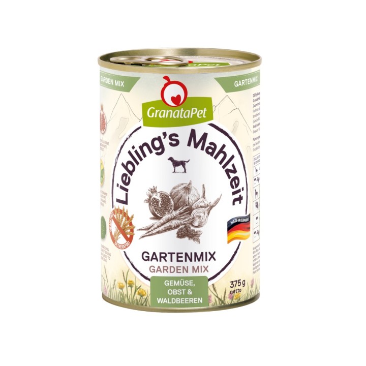 GranataPet Liebling's Mahlzeit Gartenmix - 6 x 375 g
