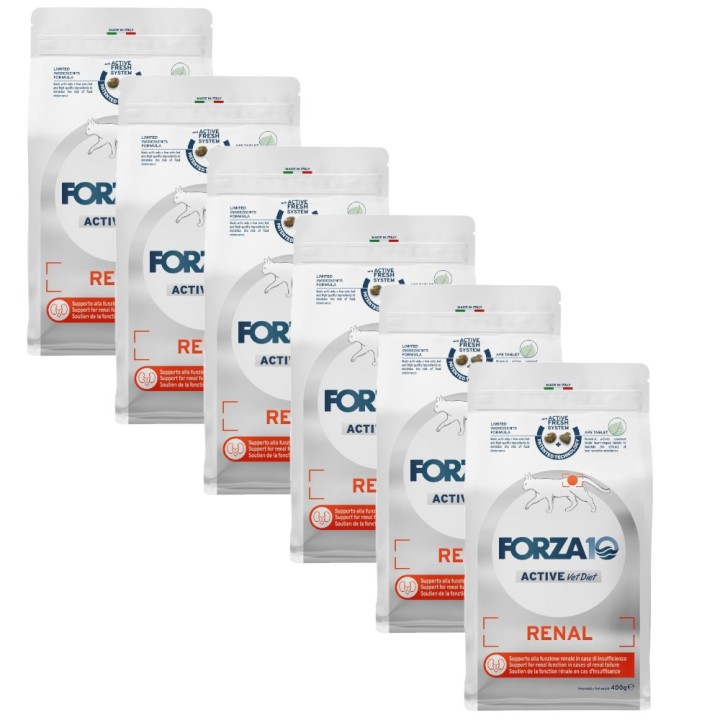 Forza 10 Active Line - Renal Fisch - 2,4 kg (6 x 400 g)