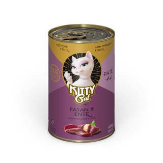 KITTY Cat Adult Pate 6 x 400 g - Fasan & Ente