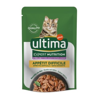 Ultima Cat Expert Nutrition Difficult Appetite Thunfisch & Huhn - 4 x 70 g