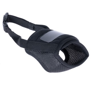 TIAKI Nylon-Maulkorb, schwarz - Größe M