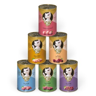 KITTY Cat Adult Pate 6 x 400 g - Mix I (6 Sorten)