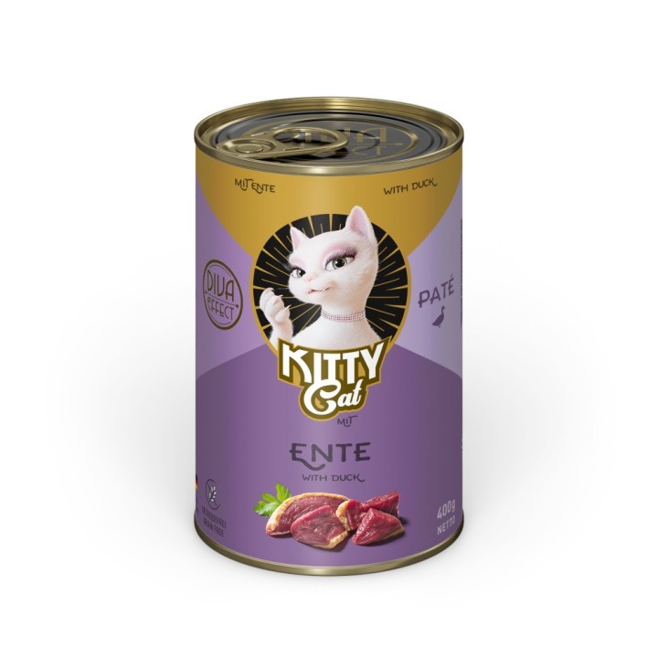 KITTY Cat Adult Pate 6 x 400 g - Ente