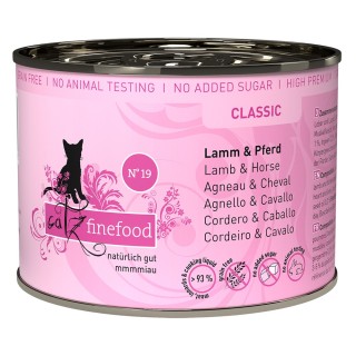 catz finefood 6 x 200 g - Lamm & Pferd