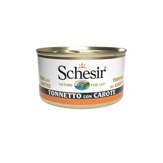 Schesir Thunfisch in Gelee 6 x 85 g - Thunfisch mit Karotten