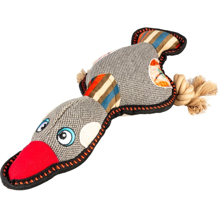 Duvoplus Canvas Ente Grau 33x13x6 cm - 1 Stk