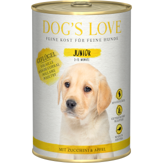 DOG'S LOVE Junior Geflügel - 400 g