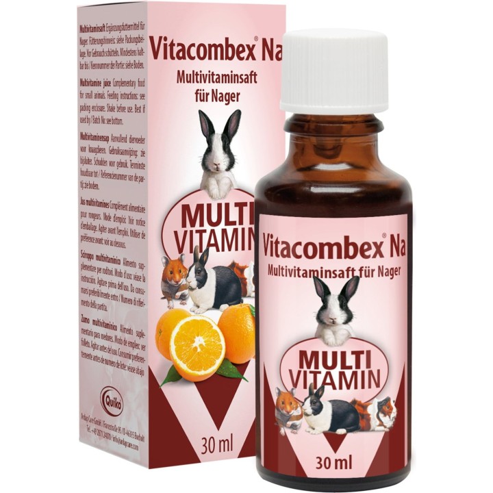 Quiko Vitacombex NA - Multivitaminsaft für Kleintiere - 30 ml