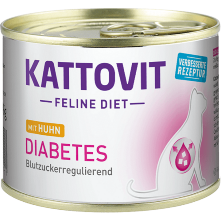 Kattovit Diabetes Huhn - 185 g