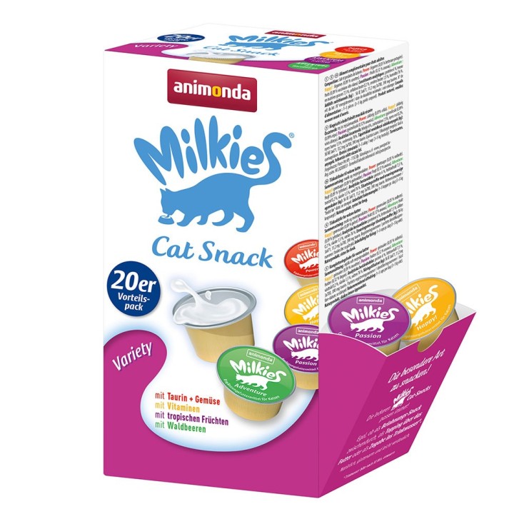 animonda Milkies Mixpaket - Mixpaket 2 Variety (20 x 15 g)