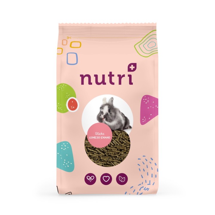Nutri+ Zwergkaninchen Sticks - 800 g