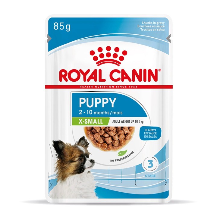Royal Canin X-Small Puppy in Soße - 12 x 85 g