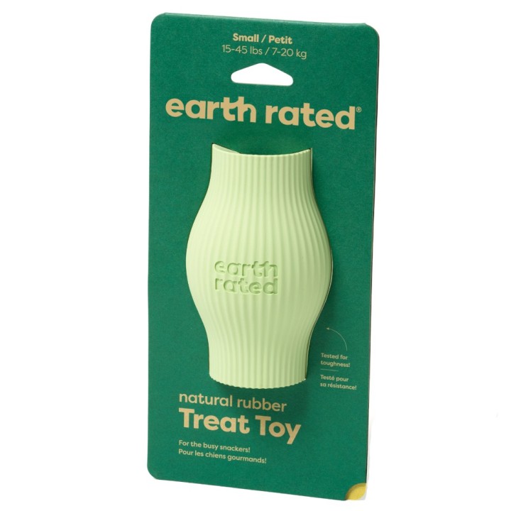 Earth Rated Treat Toy aus natürlichem Gummi - Small