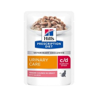 Hill's Prescription Diet c/d Urinary Stress Katzenfutter - Frischebeutel - 36 x 85 g