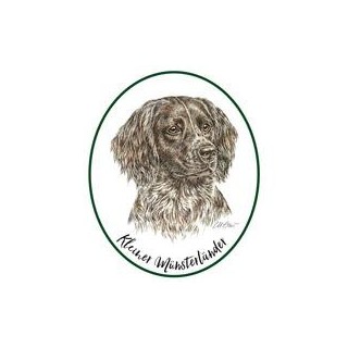 Marlies Esser Kolorierte Rasse-Aufkleber