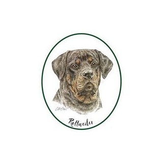 Marlies Esser Kolorierte Rasse-Aufkleber