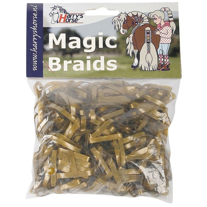 Elastische Bandage für Pferde Harry's Horse Magic braids, zak