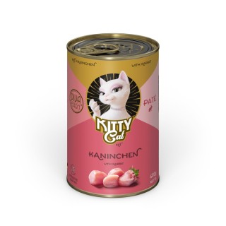KITTY Cat Adult Pate 6 x 400 g - Kaninchen