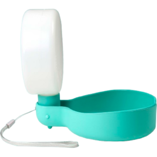 United Pets PINGUI - tragbare Wasserflasche für Hunde - blau