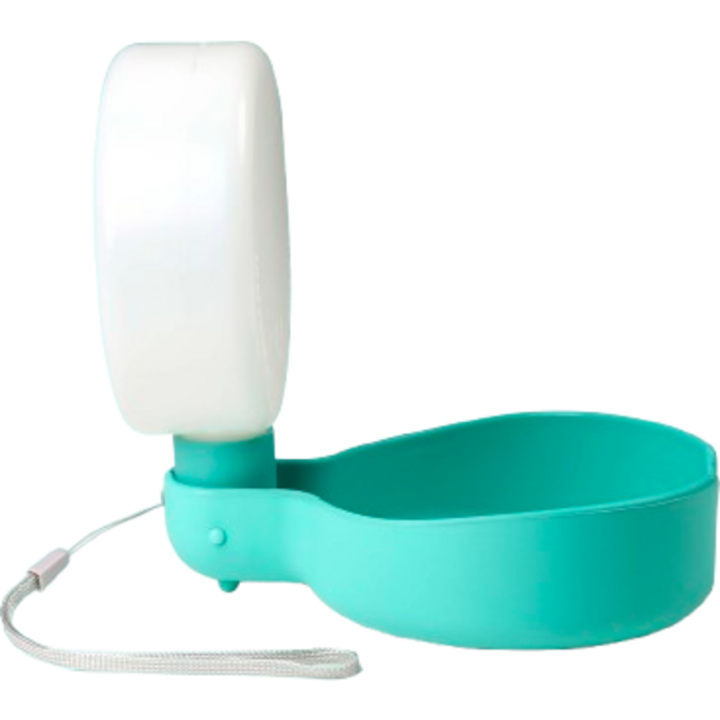 United Pets PINGUI - tragbare Wasserflasche für Hunde - blau