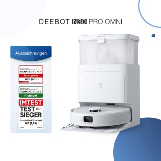 DEEBOT N30 PRO OMNI Weiß