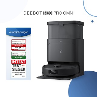 DEEBOT N30 PRO OMNI Schwarz