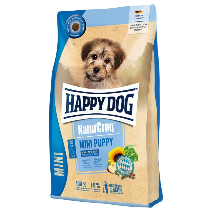 Happy Dog NaturCroq Mini Puppy Geflügel - 800 g