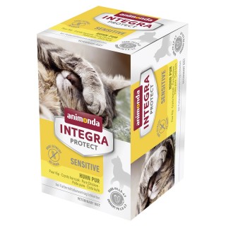 animonda Integra Protect Adult Sensitive Schale 6 x 100 g - Huhn Pur