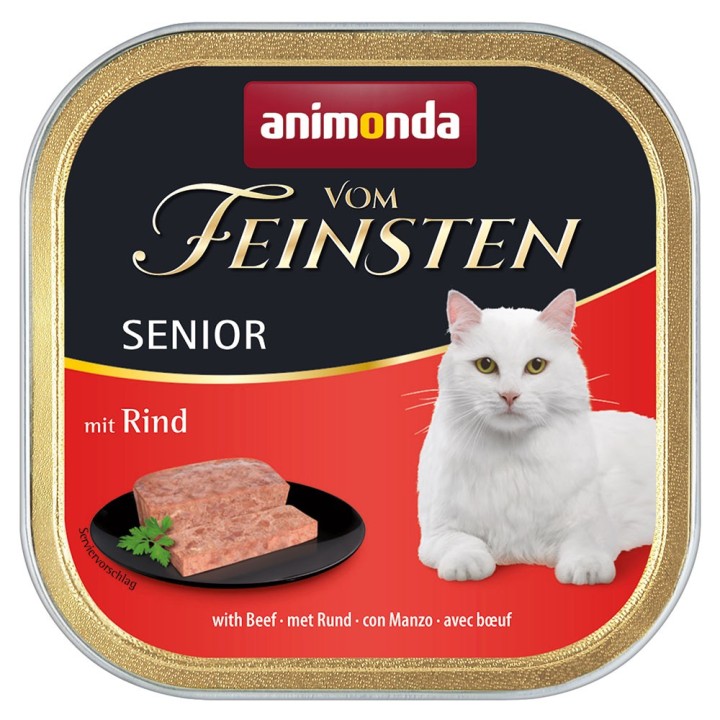 Megapack animonda vom Feinsten Senior 36 x 100 g - Rind
