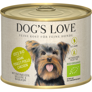 DOG'S LOVE BIO Huhn , 200 g - 200 g