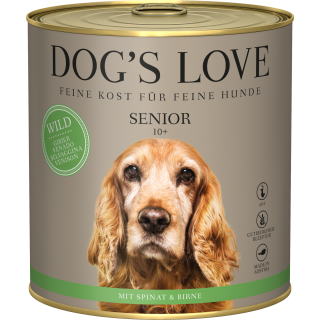 DOG'S LOVE Hundefutter Senior Wild - 800 g