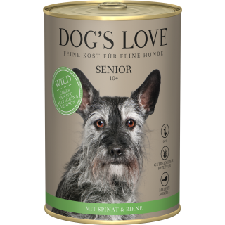 DOG'S LOVE Hundefutter Senior Wild - 400 g