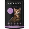 CAT's LOVE Katzen Nassfutter ADULT Lachs & Huhn Mix - 85 g