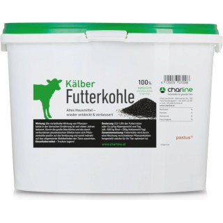 CharLine Futterkohle-Pulver für Kälber - 3 kg
