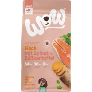 WOW ADULT Fisch Minis Trockenfutter - 1 kg