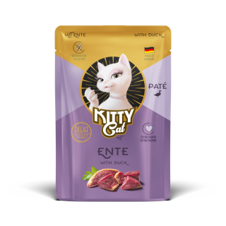 KITTY Cat Paté 6 x 85 g - Ente