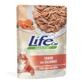 Life Cat Natural Adult 6 x 70 g - Thunfisch mit Lachs